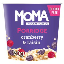 Moma Porridge Pot Cranberry & Raisin 70G