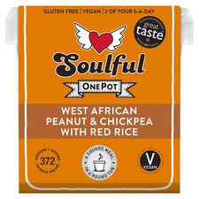 Soulful One Pot African Peanut & Chickpea Rice 380G