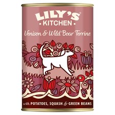 Lily's Kitchen Dog Food Venison & Wild Boar Terrine 400g'