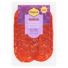 Najma Halal Turkey Chorizo Slice 80G