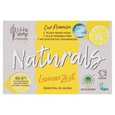 Little Soap Company Natural Bar Soap Cleansing Lemon 100G