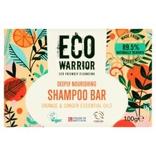 Eco Warrior Shampoo Bar Orange & Ginger 100G