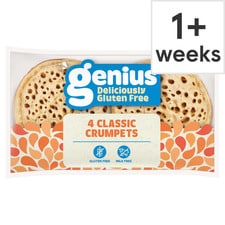 Genius Gluten Free 4 Crumpets