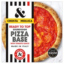 Crosta & Mollica Sourdough Pizza Base with Tomato Sauce 270g