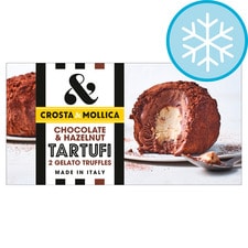 Crosta & Mollica Chocolate & Hazelnut Tartufi 2 x 104g