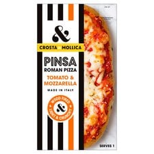 Crosta & Mollica Pinsa Roman Pizza Tomato & Mozzarella 154g