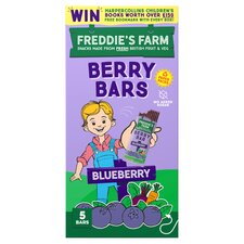 Freddie's Farm Berry Bar Blueberry 5X20g