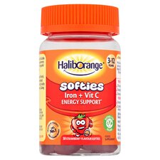 Haliborange Iron + Vitamin C Strawberry Softies x30