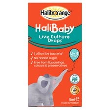  HALIBORANGE HALIBABY LIVE CULTURE BABY DROPS 5ml