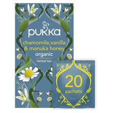 Pukka Organic Vanilla & Manuka 20 Tea Bags 32G