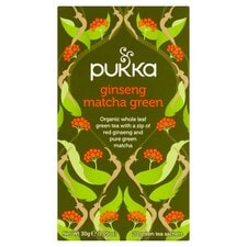 Pukka Organic Ginseng Matcha Green Teabag 30G