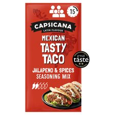 Capsicana Mexican Tasty Taco Jalapeno & Spices Seasoning Mix 28G