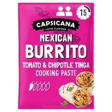 Capsicana Mexican Burrito Tomato & Chipotle Paste 60G