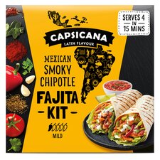 Capsicana Mexican Smoky Chipotle Fajita Kit  455g