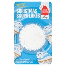 Cake Decor Christmas Wafer Snowflakes 4G