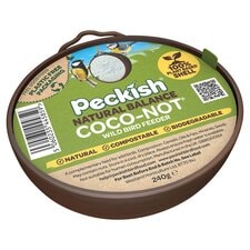 Peckish Coco-Not Wild Bird Feeder 240g