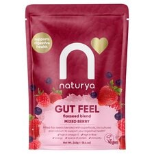 Naturya Gut Feel Flaxseed Blend Mixed Berry 240g