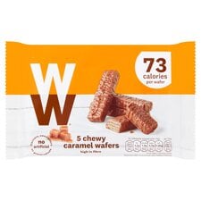 WW Chewy Caramel Wafers 5 x 16g (80g)