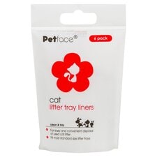 Petface Cat Litter Tray Liners 6Pack