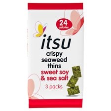 Itsu Seaweed Sweet Soy Multipack 3X5g