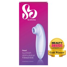 So Divine Pearl Suction Stimulator Purple