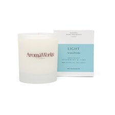 AROMAWORKS LIGHT SPEARMINT & LIME CANDLE 220G