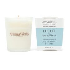 AROMAWORKS LIGHT SPEARMINT & LIME VOTIVE 70G