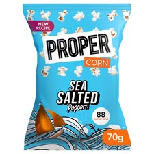 Propercorn Lightly Sea Salted Popcorn 70 G