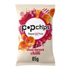 Popchips Popped Potato Chips Thai Sweet Chilli 85G