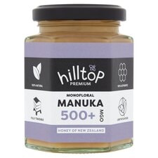 Hilltop Premium Manuka Honey 500+ Mgo 225G