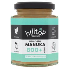 Hilltop Premium Manuka Honey 800+Mgo 225G