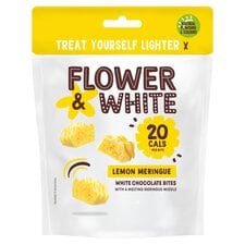 Flower & White Lemon Meringue White Chocolate Bites 75g