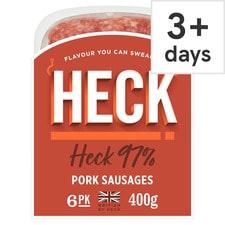 Heck 6 97% Pork Sausages 400G