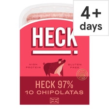 Heck 10 Pork Chipolatas 340G