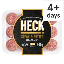 Heck Steak & Butter Meatball 12 Pack 300G