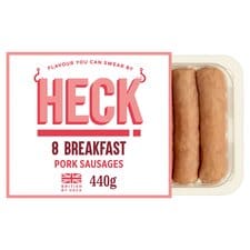 Heck Breakfast Sausages 8 Pack 440G