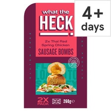 What the Heck 2 Chicken & Red Thai Sausage Bombs 260g