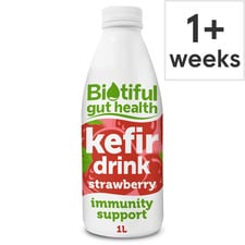 Biotiful Gut Health Kefir Drink Strawberry 1 Litre