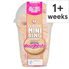 Simply Doughnuts Mini Sugar Ring Doughnuts 8 Pack