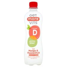 Get More Vitamin D Still Water Mango & Passionfruit Drink 500ml