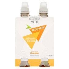 Get More Vitamins Recovery Still Water Orange Drink 4X500ml