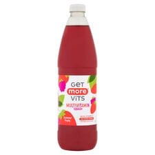 Get More Vitamins Multivitamin Squash Summer Fruits 1L