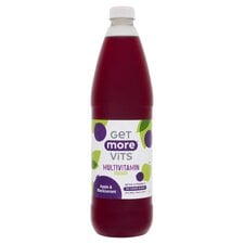 Get More Vitamins Multivitamin Squash Apple & Blackcurrant 1L