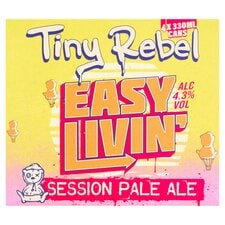 Tiny Rebel Easy Livin' Session Pale Ale 4 x 330ml 