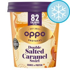 Oppo Double Salted Caramel Swirl Ice Cream 475Ml