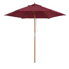 Outsunny 2.5m Garden Parasol Sun Shade Patio Outdoor Umbrella Canopy