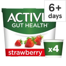 Activia Strawberry Gut Health Yoghurt Multipack 4x115g