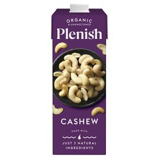 Plenish Organic Cashew Milk Dairy Alternative Long Life 1L