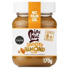 Pip & Nut Smooth Almond Butter 170G