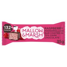 Mallow & Marsh Raspberry Marshmallow & Dark Chocolate 35G